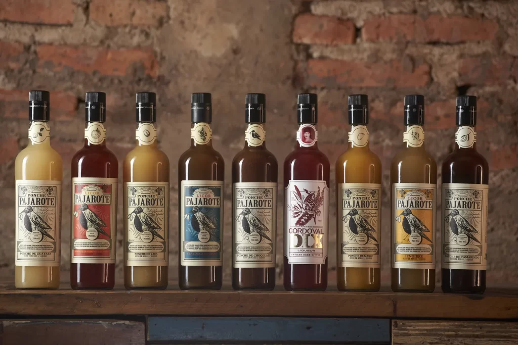 Pajarote Punchs & Liqueurs products